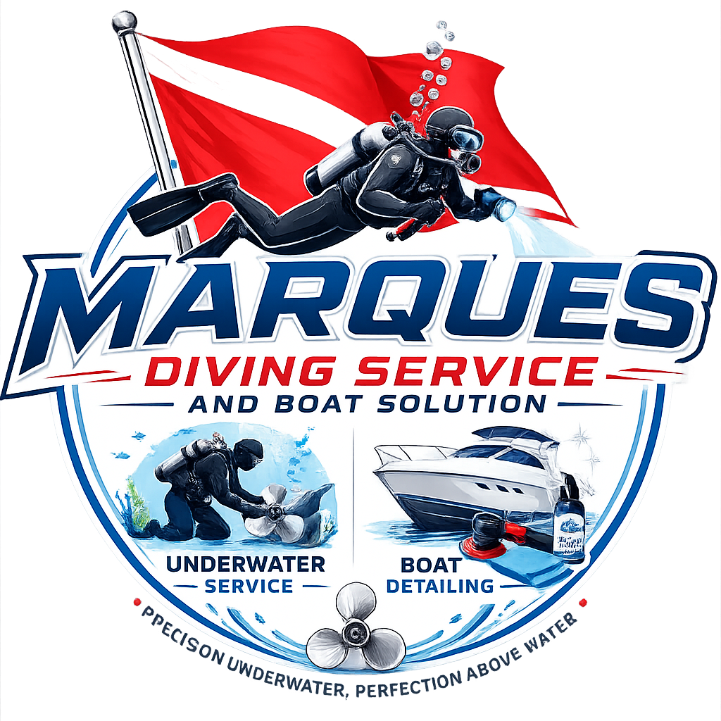 Marques Diving Service and Boat Solution logo